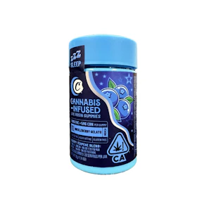 COOKIES - Cookies Huckleberry Gelato 2:1 THC:CBN Live Rosin Gummies 100mg