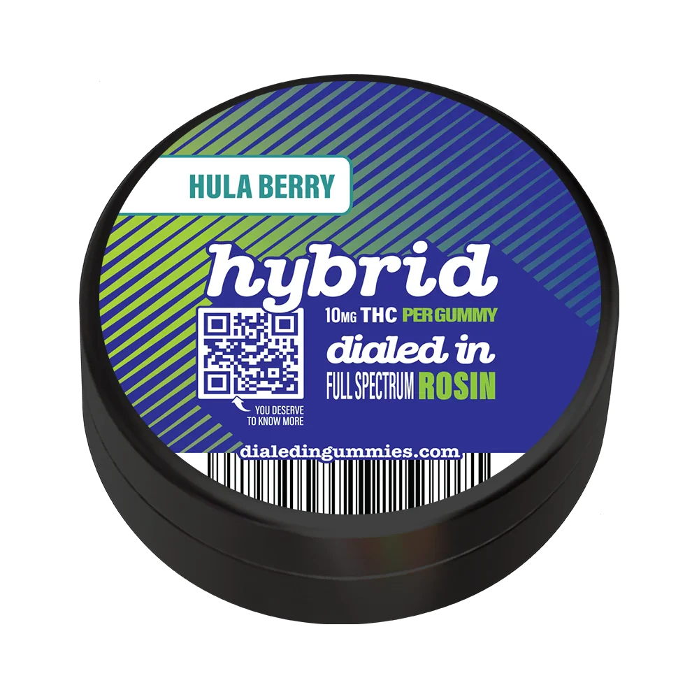 Dialed In Gummies - Dialed In - Gummies - Hula Berry Hybrid - 100mg Main Image