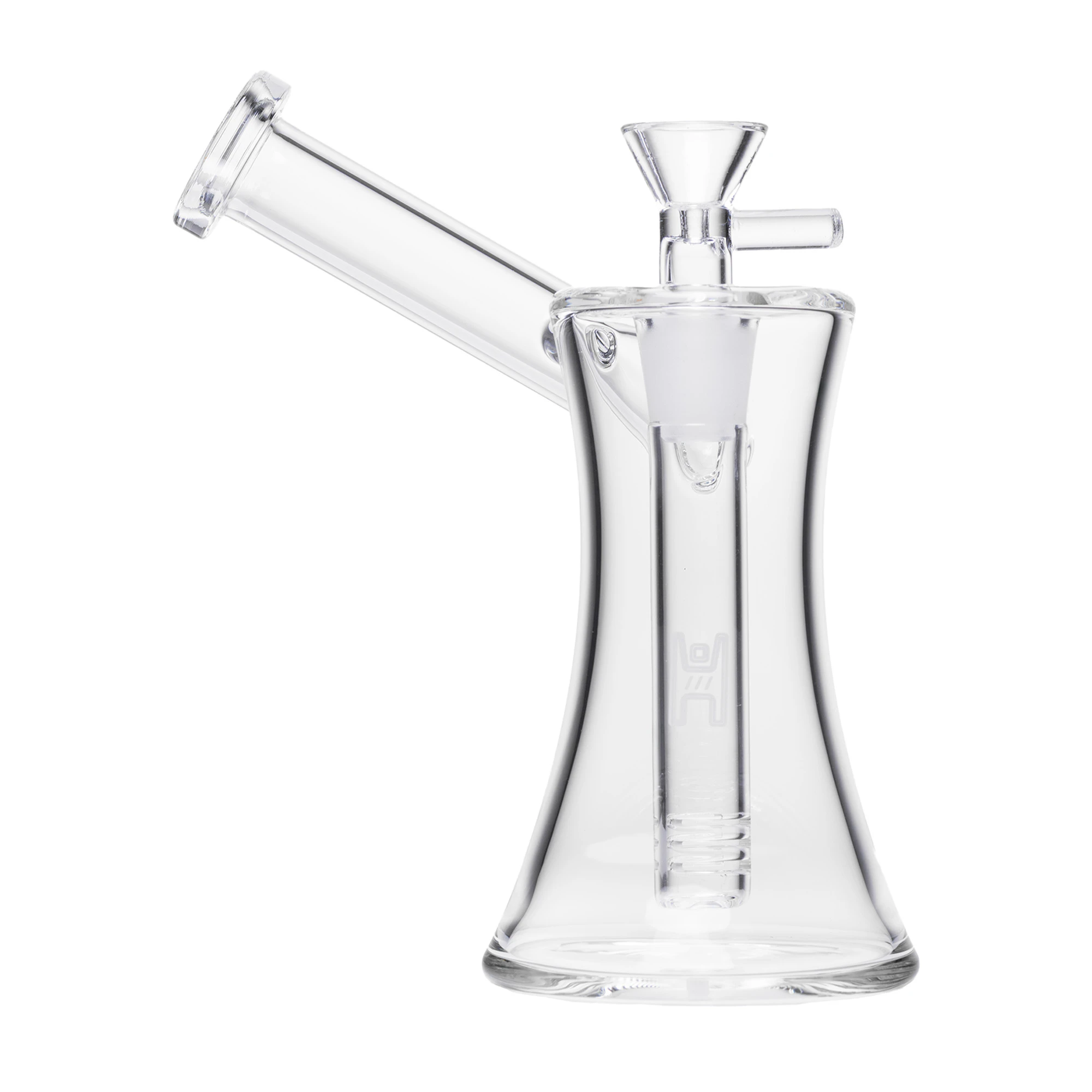 HUMAN GRADE - 6"Hourglass Sidecar Bong Main Image