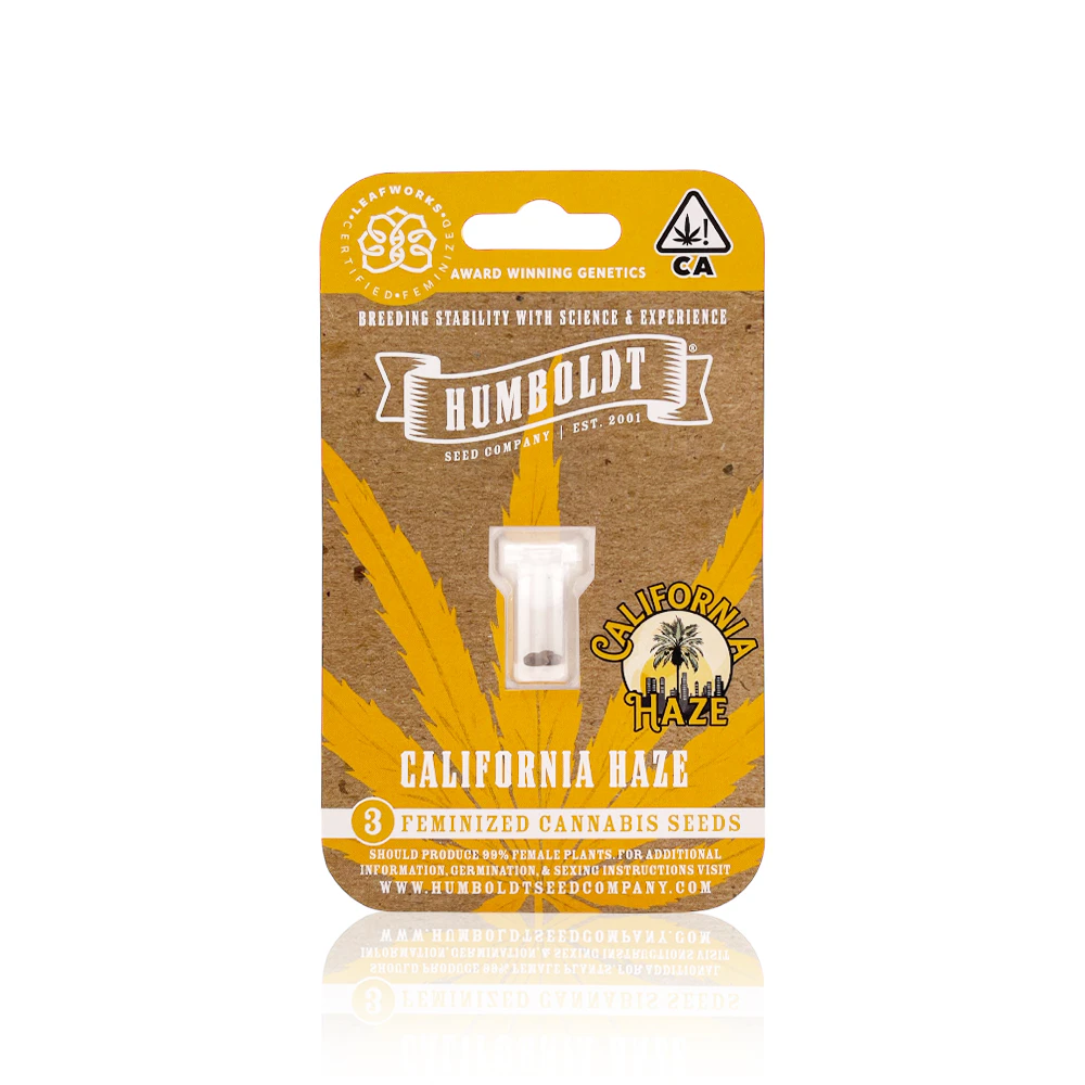 Humboldt Seed Company - HUMBOLDT SEED COMPANY - Seed - California Haze - 3 Pack Main Image