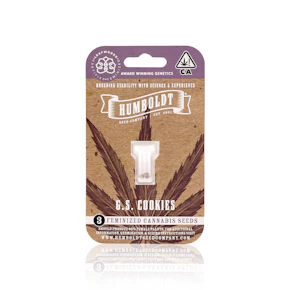 HUMBOLDT SEED COMPANY - Seed - G.S.Cookies - 3Pack