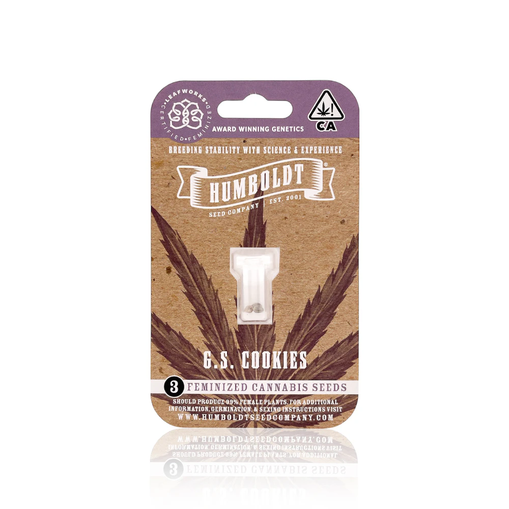 Humboldt Seed Company - HUMBOLDT SEED COMPANY - Seed - G.S.Cookies - 3Pack Main Image