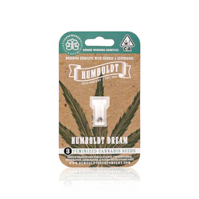 HUMBOLDT SEED COMPANY - Flower - Humboldt Dream - 3Pack - Feminized