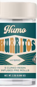HUMO - Humo | La Neta | Churritos | Mini Infused Cured Resin Pre-Roll 5pk | 2.5