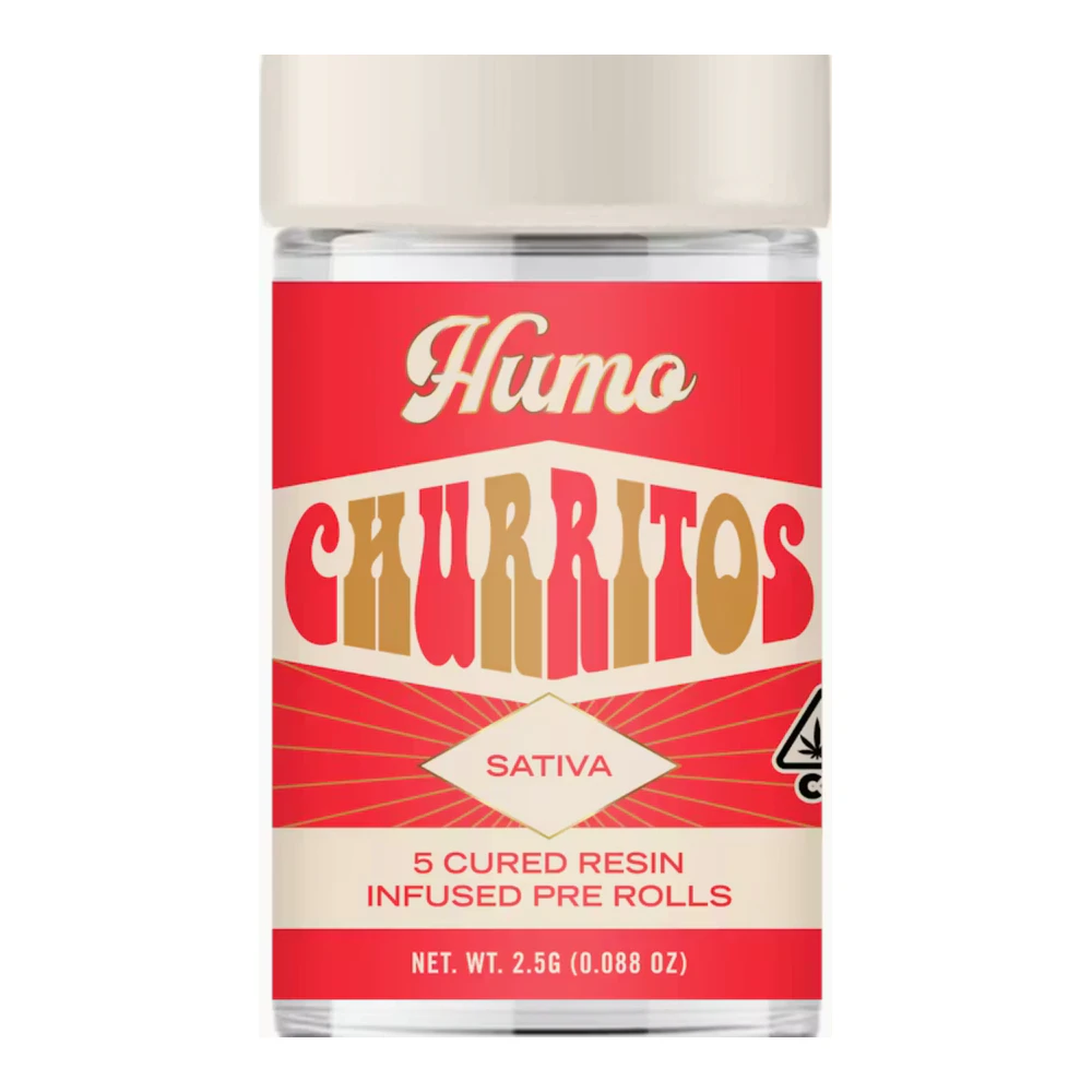 Humo - Humo | Papaya | Churritos | Cured Resin Infused Pre-Rolls 5pk | 2.5g Main Image