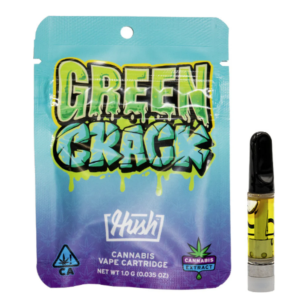 Hush - Hush | Green Crack | Cartridge | 1g Main Image