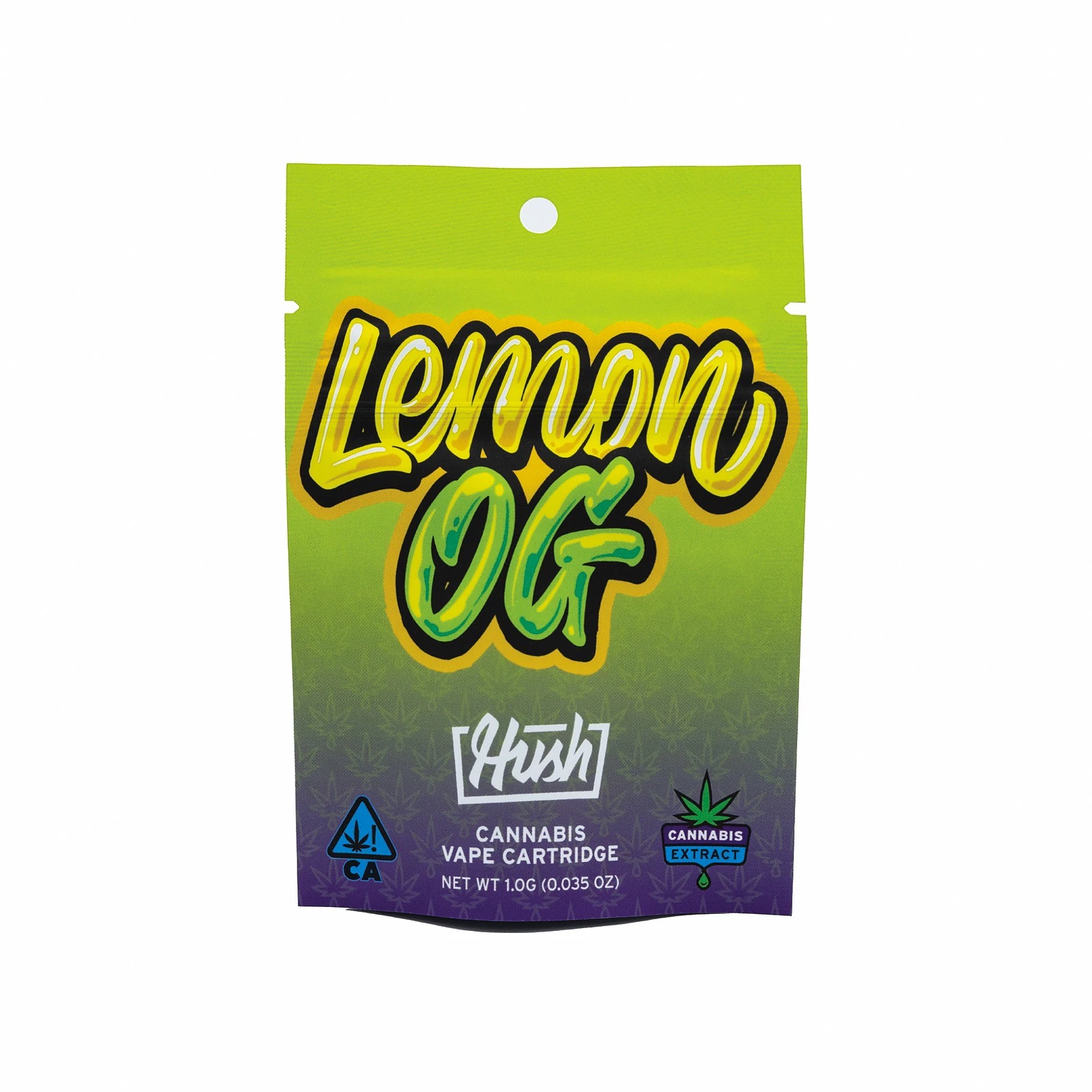 Hush - Hush - 1g Vape Cart - Lemon OG Main Image