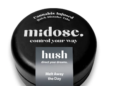 MIDOSE - Hush Melts 5:5:2 THC:CBD:CBN 10pk - 100mg