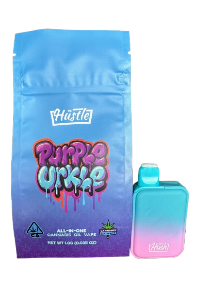 Hush - 1g AIO Vape Cart - Purple Urkle