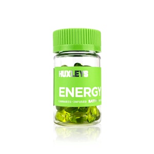 HUXLEY'S - HUXLEYS - Capsules - Energy - Apple - 50-Count - 1000MG