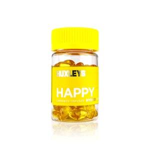 HUXLEY'S - HUXLEYS - Capsules - Happy - Lemonade - 50-Count - 250 MG