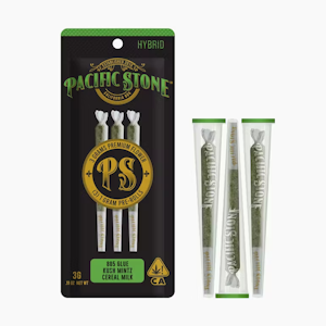 PACIFIC STONE - Pacific Stone - Pre Roll Pack - Hybrid - Hybrid Variety - (3g total) 3 pack