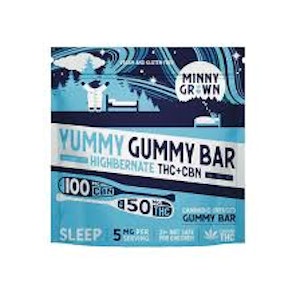Minny Grown - Minny Grown- 50 MG THC - Hybernate Yummy Bar