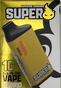 SUPERFIRE - Superfire-Lemon Fuel-AIO-Hybrid-1g-80.74% THC