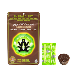 Emerald Sky - EMERALD SKY | HYBRID MILK CHOC PB CUPS - 10PK | EDIBLE | 100MG