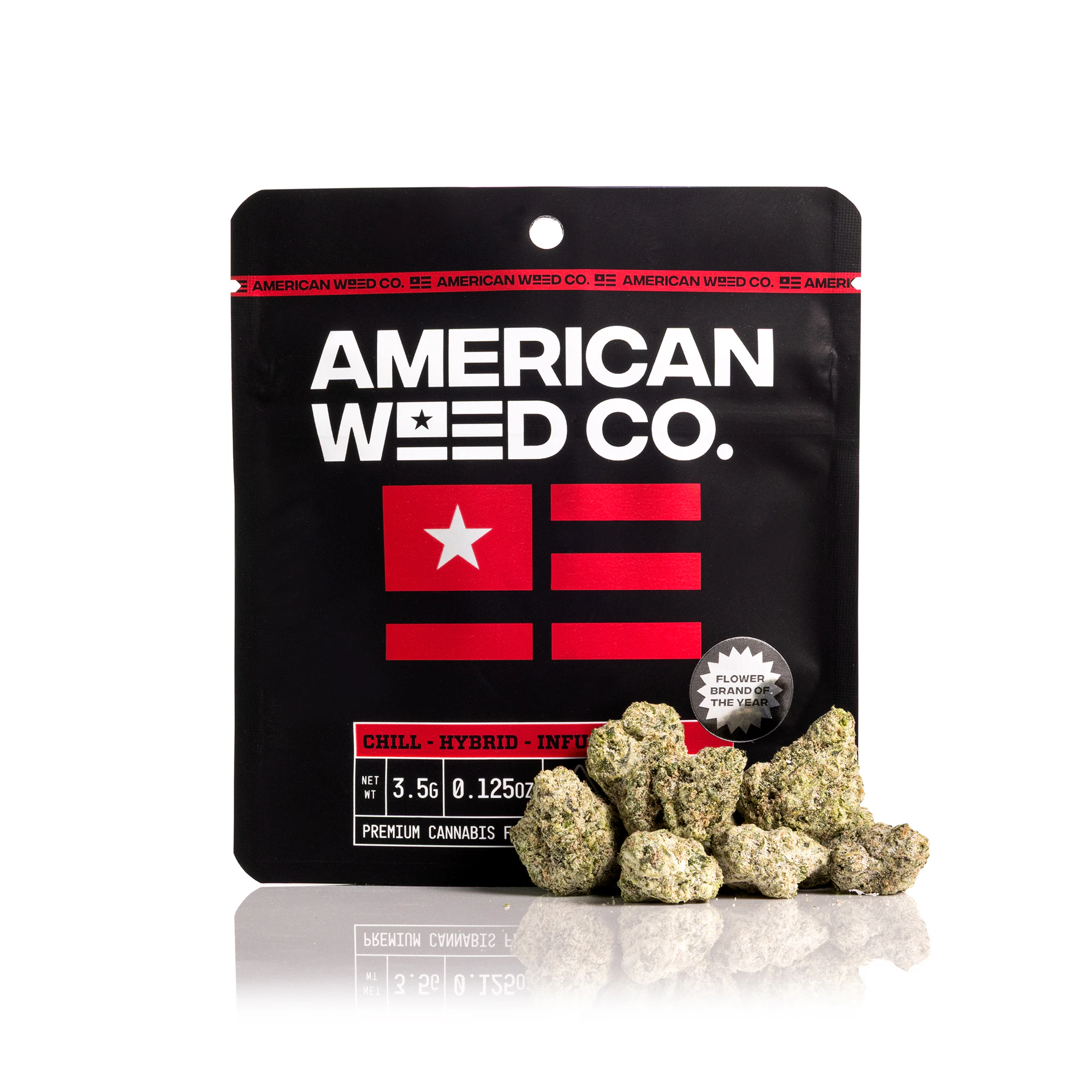 American Weed Company - Apples and Bananas | Diamond Infused | 3.5g Main Image