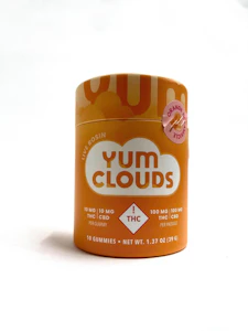 Yum Cloud - Yum Clouds Orange Dream Live Rosin 100mg THC 100mg CBD