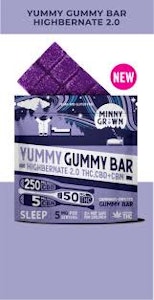 Minny Grown - Minny Grown- 50 MG THC - Hybernate 2.0 Yummy Bar