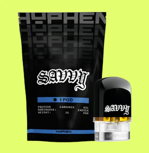 Savvy - Grape Kush Hyphen Pod - 2g