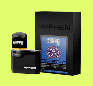 Savvy - Grape Kush Hyphen Disposable Vape - 2g