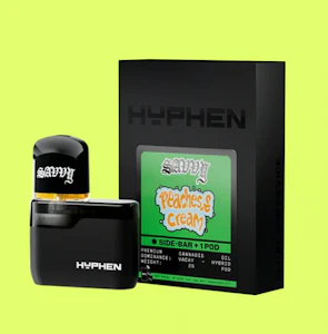 Savvy - Peaches and Cream Hyphen Disposable Vape - 2g