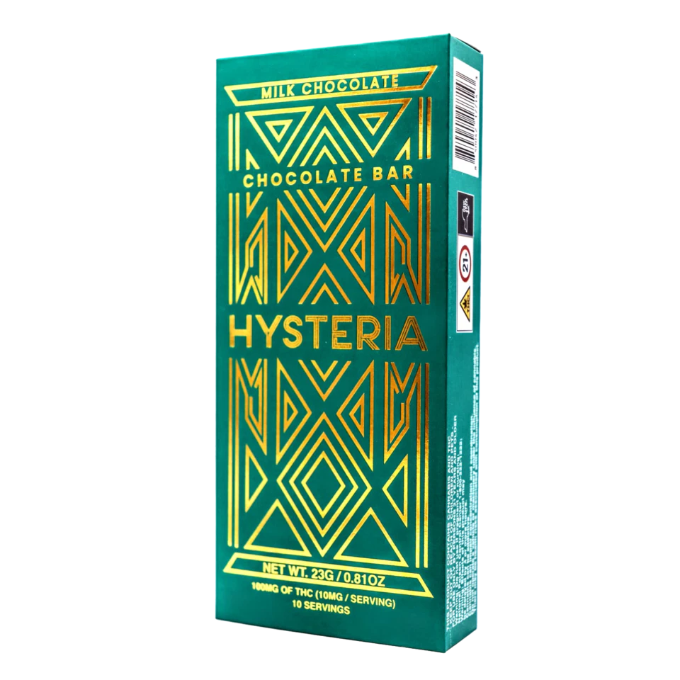 Hysteria - Milk Chocolate | 100MG Bar Main Image