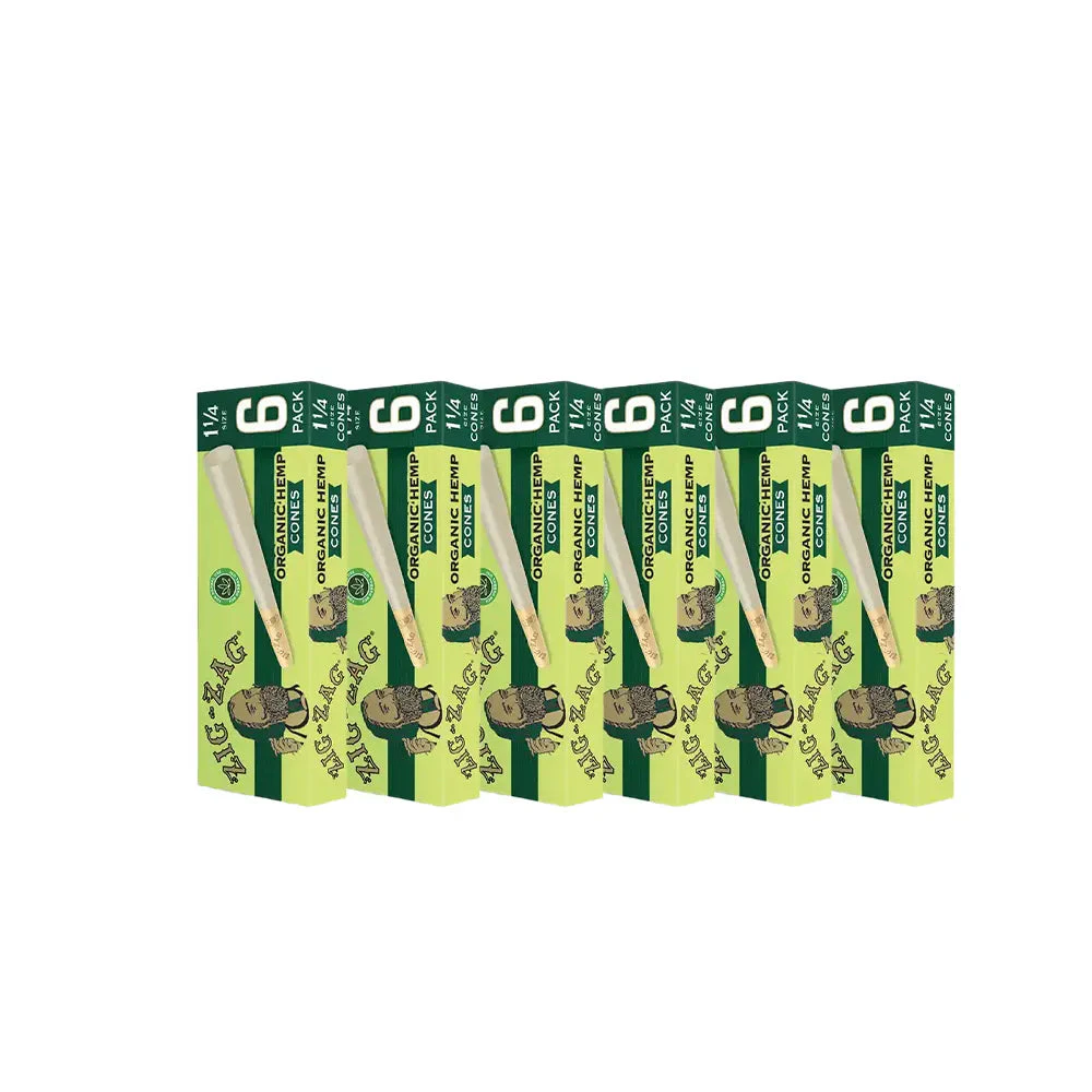 Steep Slope Vape Supply - Zig Zag - 6 Pack Cones Main Image