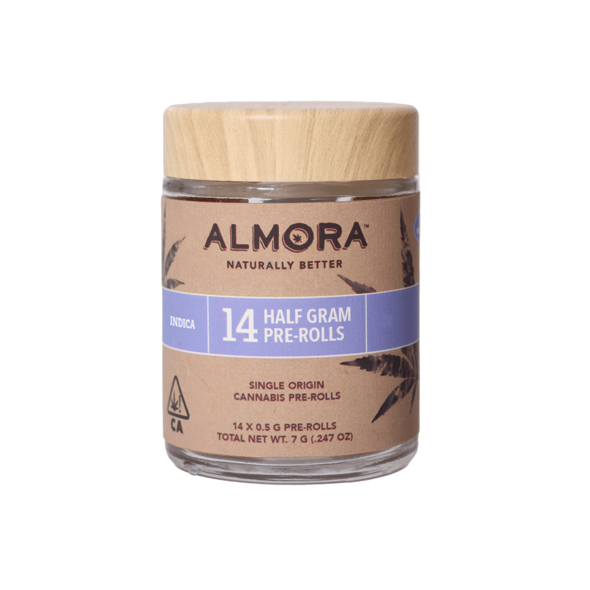 ALMORA FARMS - Almora Farm | White Raspberry | Pre-Roll Pack | [7g] 14pk | Indica Main Image