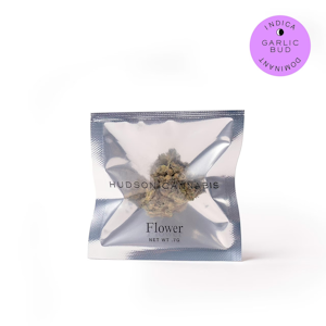 HUDSON CANNABIS - Garlic Bud - Flower - [Dimes] 0.7g