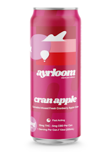 AYRLOOM - Cran Apple "UP" 2:1 Sparkling Water
