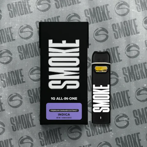 SMOKE - Smoke Purple Watermelon -79.28% THC | 1g AIO Distillate (Vape Cartridge) | Smoke   -sss5 middle