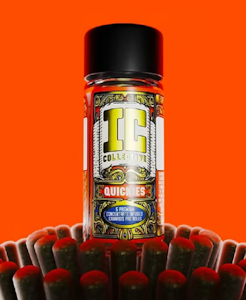 IC COLLECTIVE - Cali Chem x Tidewater Quickies Bubble Hash Infused 5pk Pre-Rolls - 2.5g