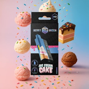 Berry Green - Ice Cream Cake 3G Disposable