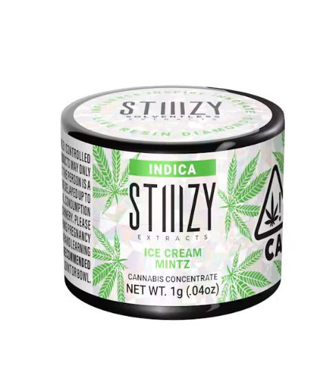 STIIIZY - Stiiizy - Ice Cream Mintz - 1g Live Resin Diamonds Main Image