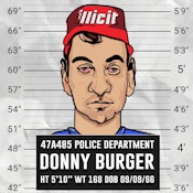 Donny Burger Live Resin 1g AIO