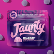 Jaunty "Dreamberry" 1:1:1 THC:CBD:CBN Gummies - 10pk