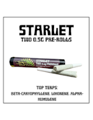 Sticky's "Starlet" 0.5g Pre-roll-2pk
