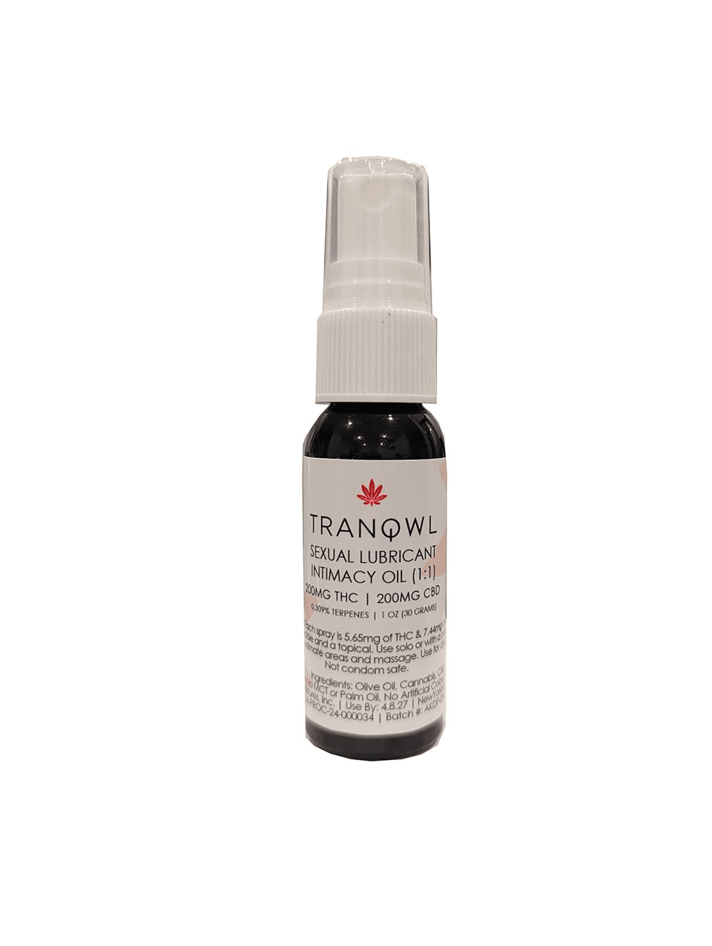 TRANQWL | Sexual Intimacy Lubricant Oil | 200 MG Spray - ...