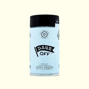 Daze Off - Daze Off - 0.5g 5pk (2.5g) Pre-Roll Pack - Skunk #1