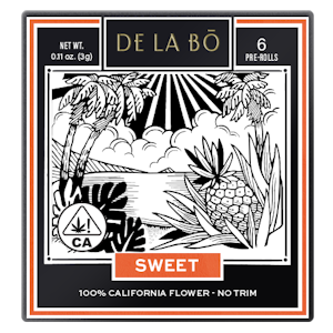 DE LA BO - 6 PACK SWEET - PASSION ORANGE GUAVA .5G - DE LA BO