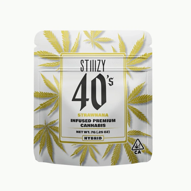 STIIIZY - STIIIZY 7G 40's Infused Flower STRAWNANA (H) Main Image