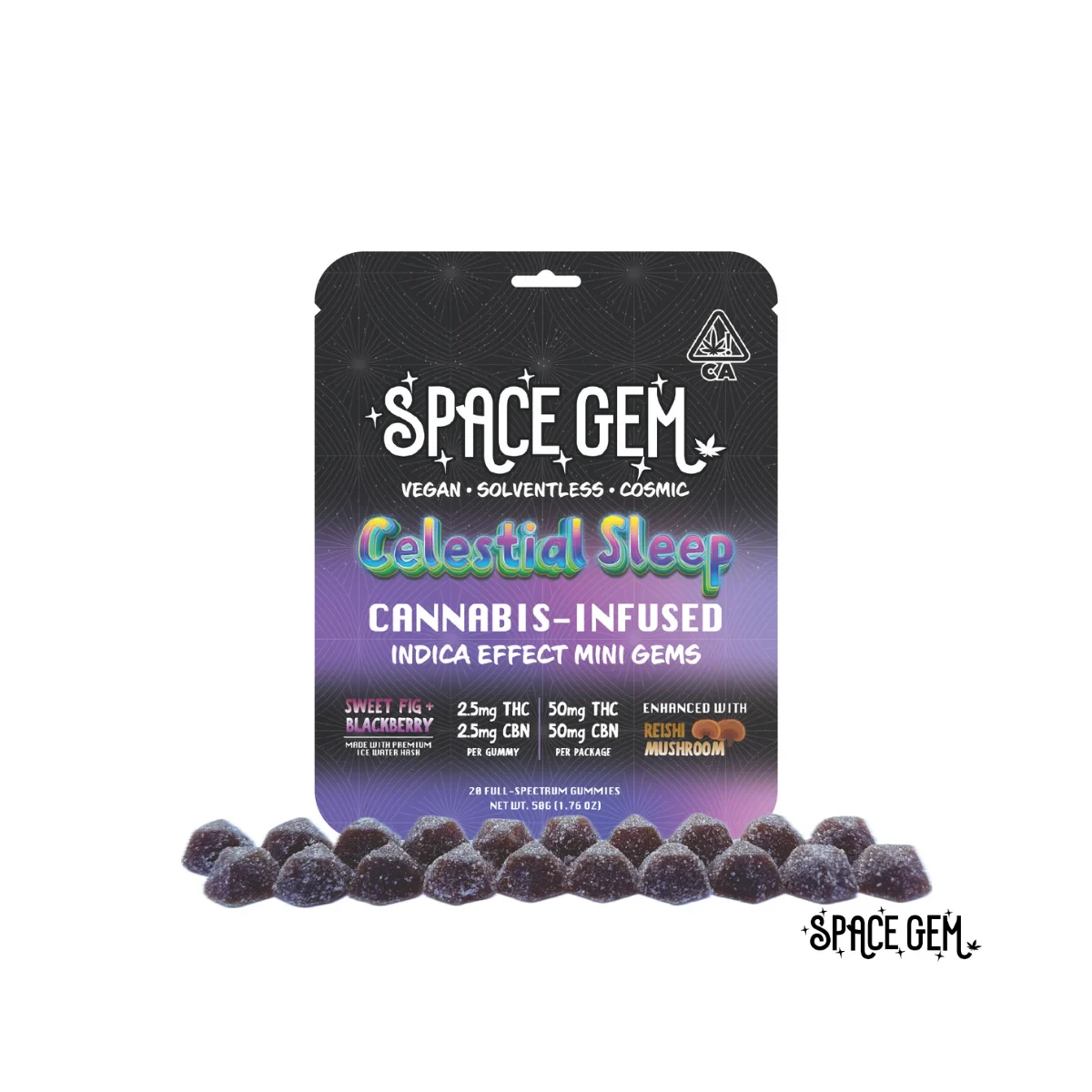 Space Gem - Space Gem - Edibles - Celestial Sleep - 100MG Main Image