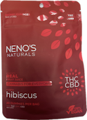 Neno's Naturals - Hibiscus 1:1 THC CBD Gummies - 100mg