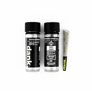 DANK BY DEFINITION - DANK | White Widow | .6G Infused Preroll