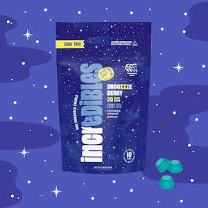 INCREDIBLES - incredibles - 5:1 Snoozzzeberry + CBN - 100mg:20mg 10pk 