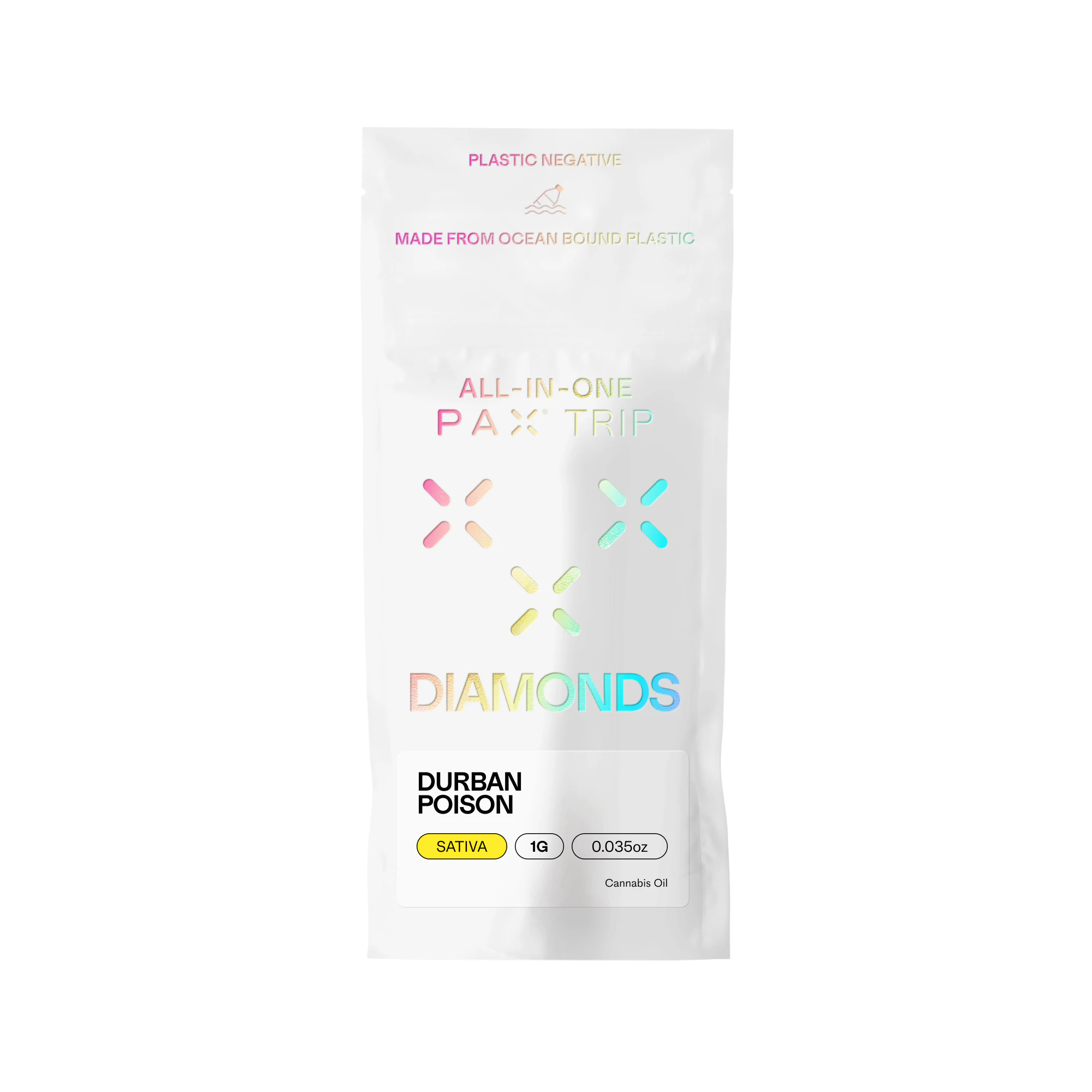 PAX - PAX - Durban Poison - AIO Diamond Vape - 1g Main Image