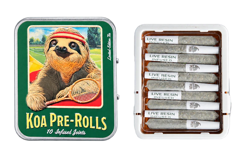 KOA - GG#4 - 10PK Live Resin Infused Prerolls Main Image