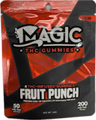 Magic Cannabis - Fruit Punch (Sativa) Gummies - 200mg