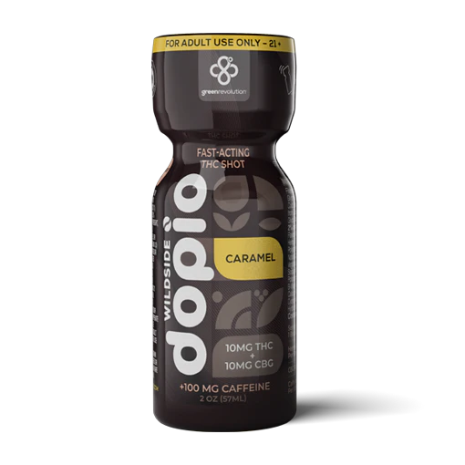 Green Revolution - Caramel 1:1 Wildside Dopio - 100MG Cold Brew Shot Main Image