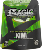 Magic Cannabis - Kiwi (Hybrid) Gummies - 200mg